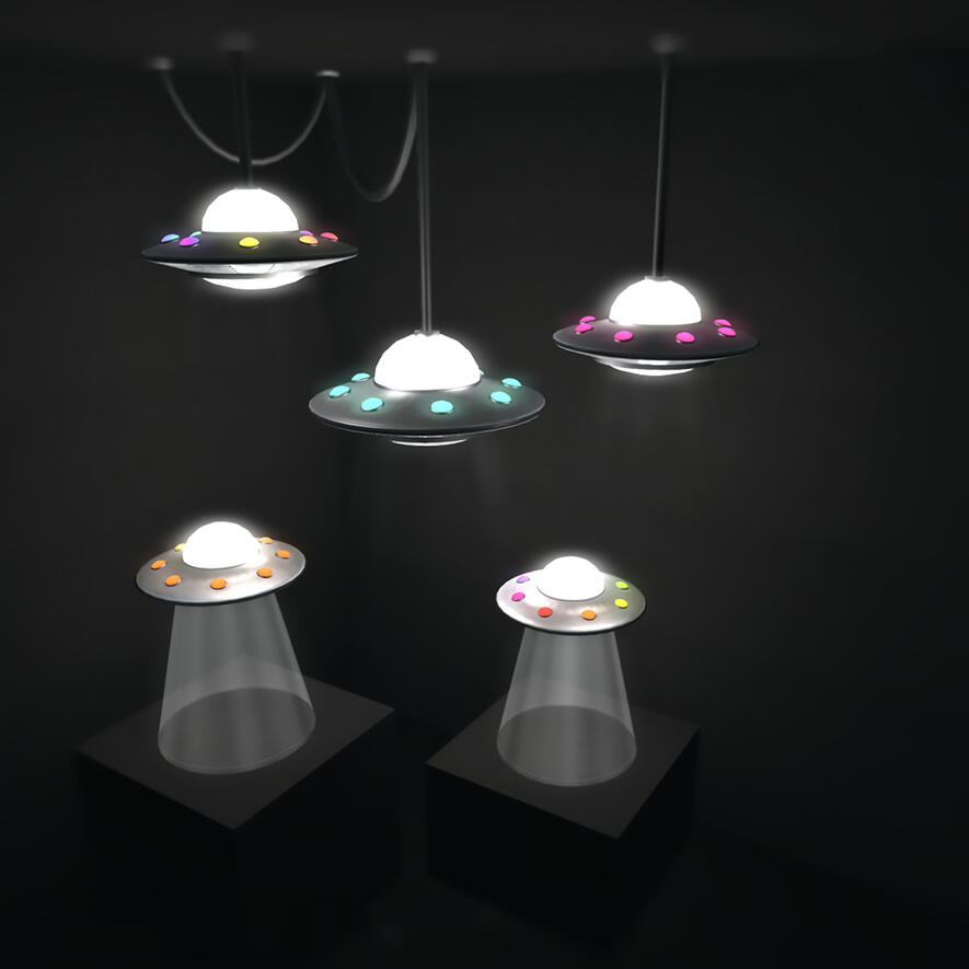 HAUNT - UFO Lamps